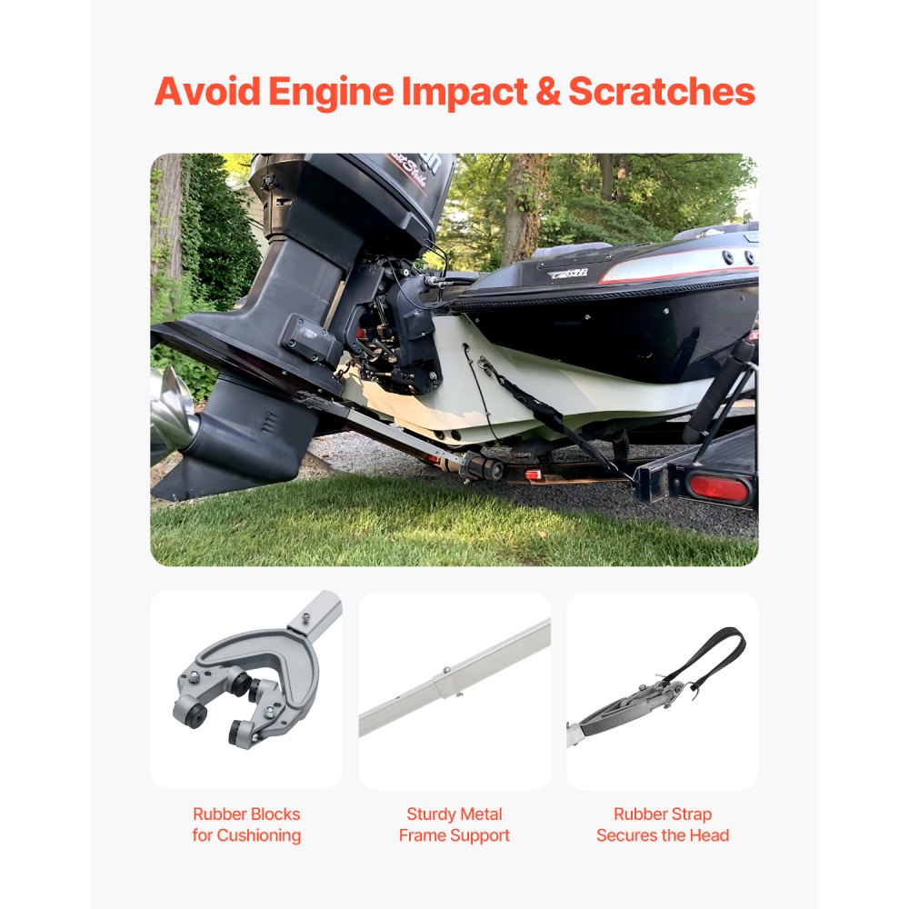 XC2030 - Adjustable 32-44 in Transom Saver for Outboard Engine Support