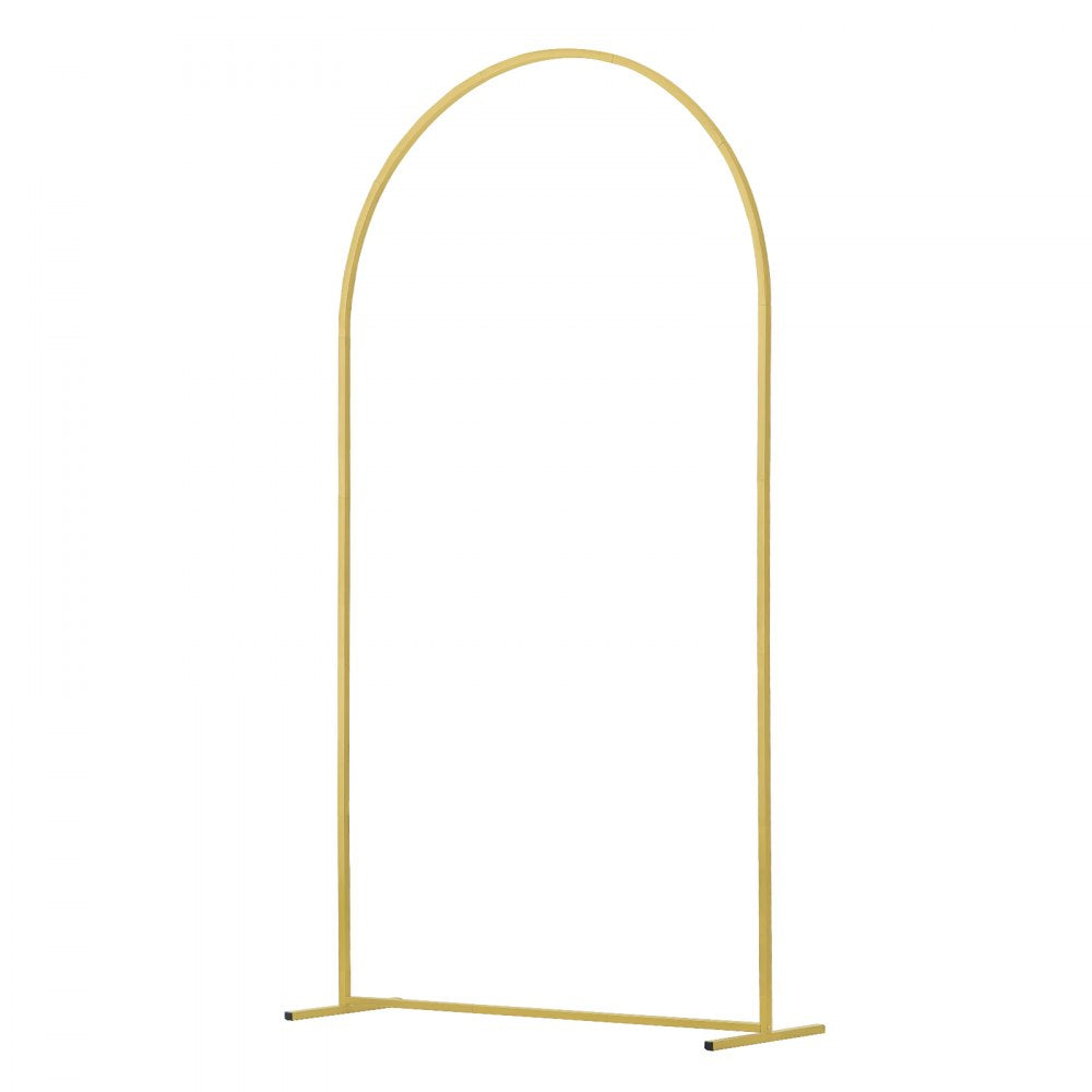 TFHQGM87266FT - Elegant Gold Metal Arch Stand Set of 3 for Weddings