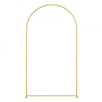TFHQGM87266FT - Elegant Gold Metal Arch Stand Set of 3 for Weddings