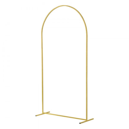 TFHQGM87266FT - Elegant Gold Metal Arch Stand Set of 3 for Weddings