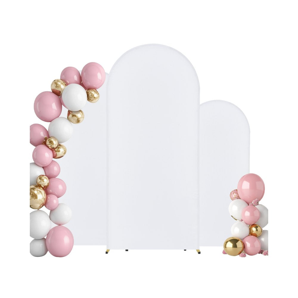 TFHQGM654FTBJB - 3-Piece Gold Wedding Arch Set, 6 x 2.6 ft & More
