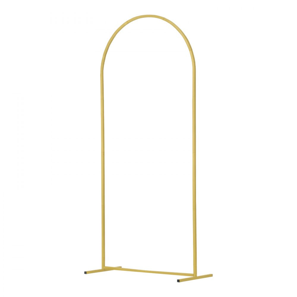 TFHQGM654FTBJB - 3-Piece Gold Wedding Arch Set, 6 x 2.6 ft & More