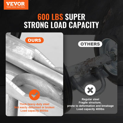 SW6 - Heavy-Duty 6” Sliding Door Kit for 600 lbs Capacity