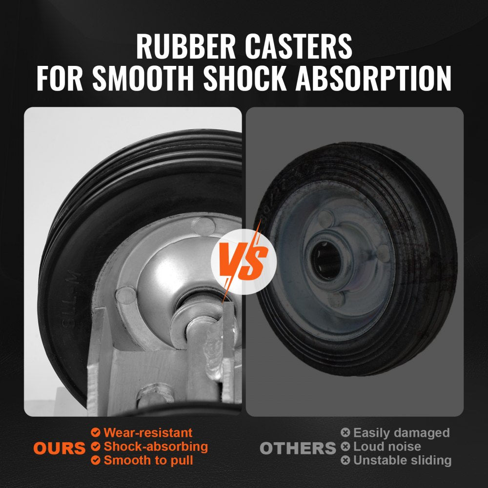 SW6 - Heavy-Duty 6” Sliding Door Kit for 600 lbs Capacity