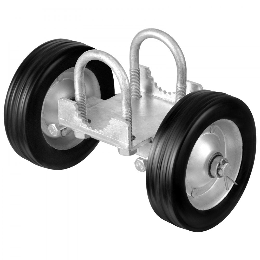 DW6 - Heavy-Duty Sliding Door Kit with Rubber Wheels, 600 lbs Capacity