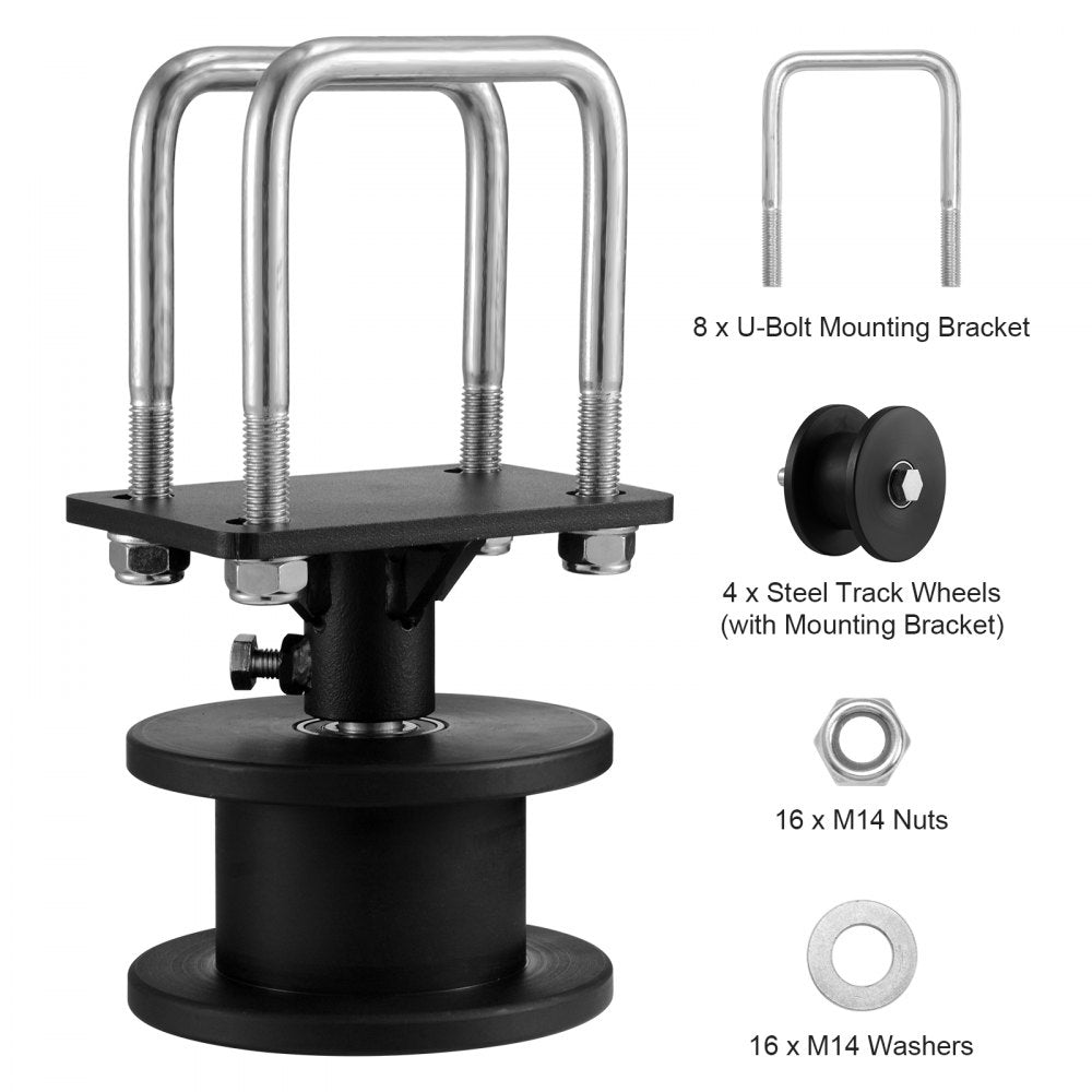 1707 - Durable Sliding Gate System with Nylon Rollers for Smooth Operation