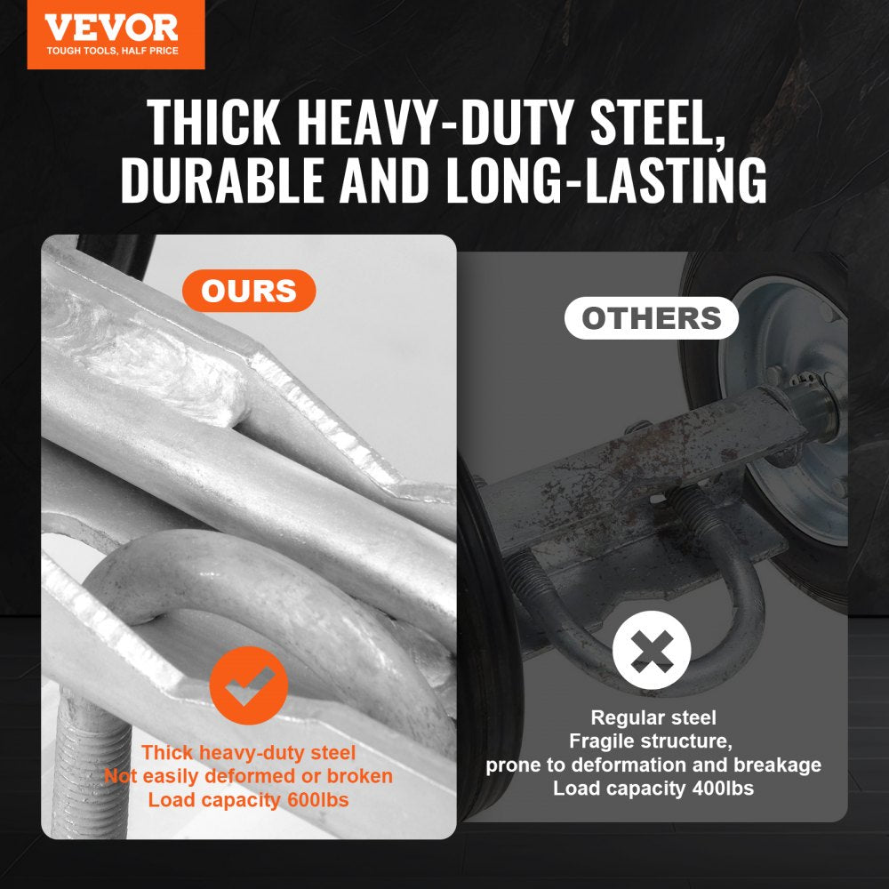 GKIT6 - Heavy-Duty 6” Sliding Gate Kit, Supports Up to 600 lbs