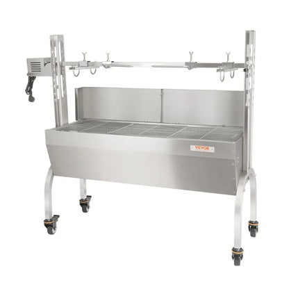 07989 - 46" Stainless Steel Rotisserie for Pig, Lamb & Chicken