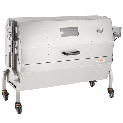 07989 - 46" Stainless Steel Rotisserie Roaster for 132 lbs of Meat