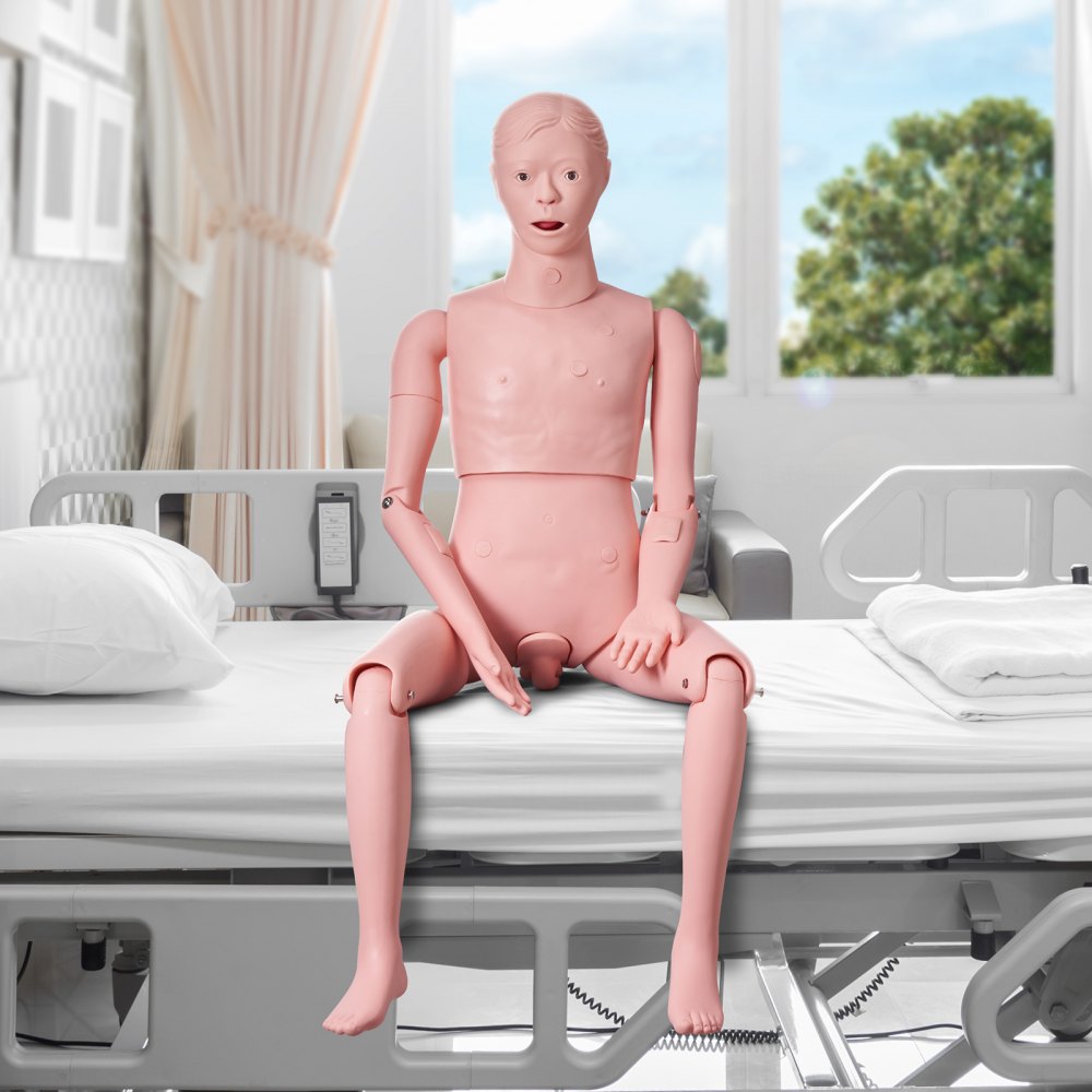 LD-135 - Realistic Male Nursing Manikin with Injection Practice Kit