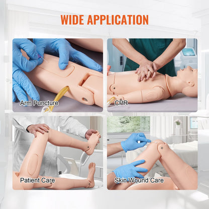 LD-140 - Life-Size Nursing Manikin, 68.9" for Training Scenarios