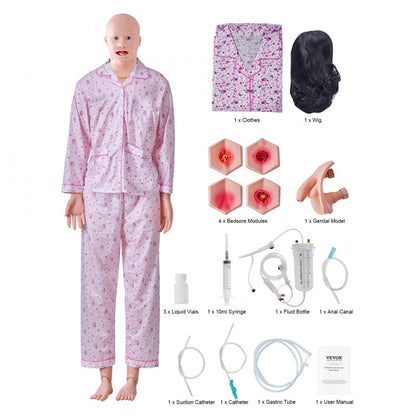 LD-140 - Life-Size Nursing Manikin, 68.9" for Training Scenarios