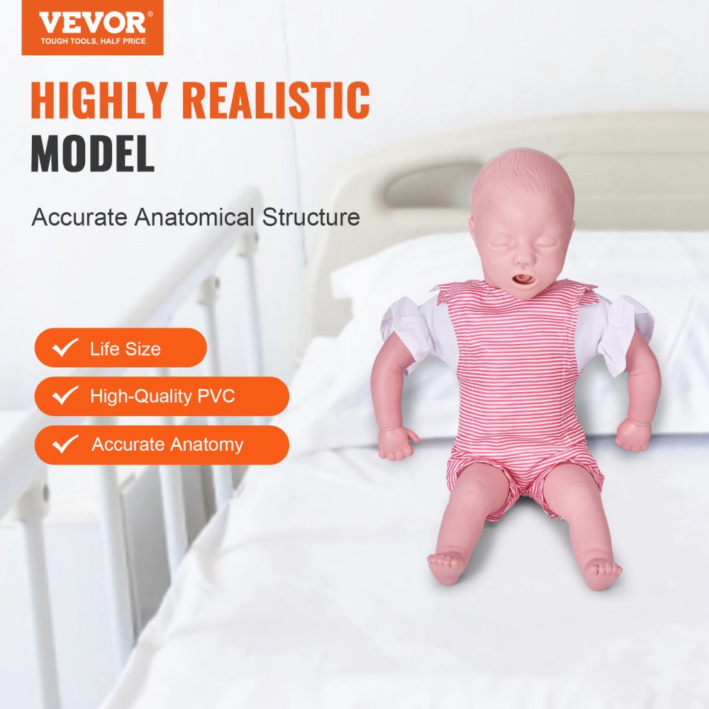 LD-J140 - VEVOR Durable Infant Manikin for Airway & CPR Training