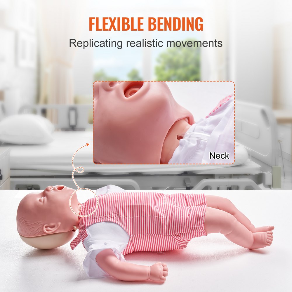 LD-J140 - VEVOR Durable Infant Manikin for Airway & CPR Training