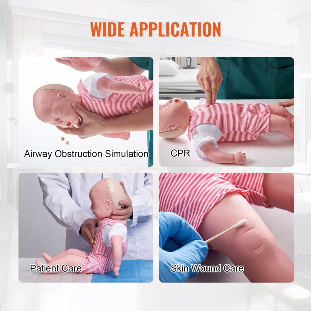 LD-J140 - VEVOR Durable Infant Manikin for Airway & CPR Training