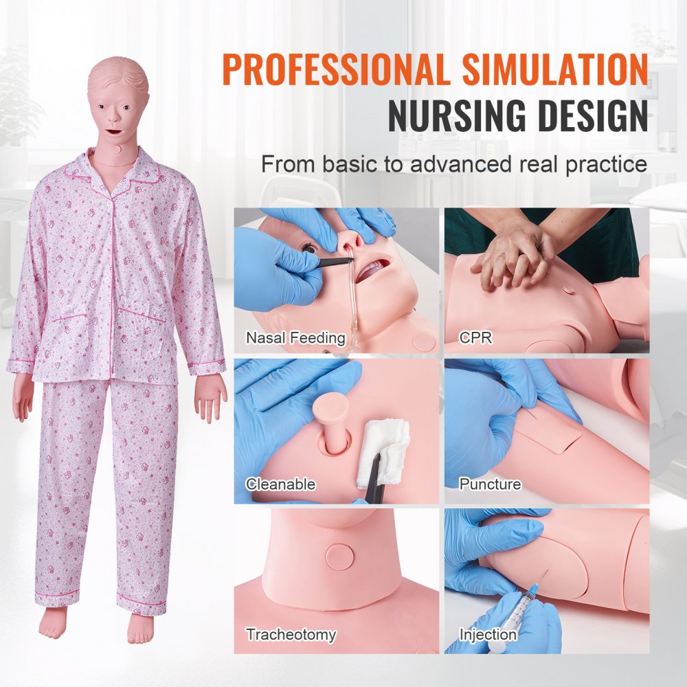 LD-134 - Realistic Female Nursing Manikin for Comprehensive Training