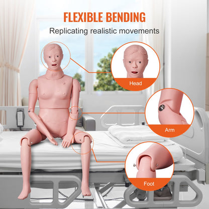 LD-134 - Realistic Female Nursing Manikin for Comprehensive Training