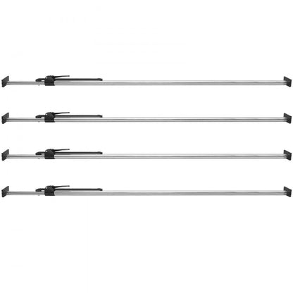 CB1203S - Adjustable Ratcheting Cargo Bar 89" to 104" for Secure Transport