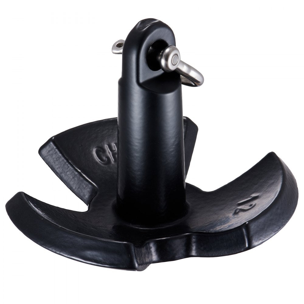 AN20-12LB - 12 lbs VEVOR River Anchor with 3-Claw Design for Stability