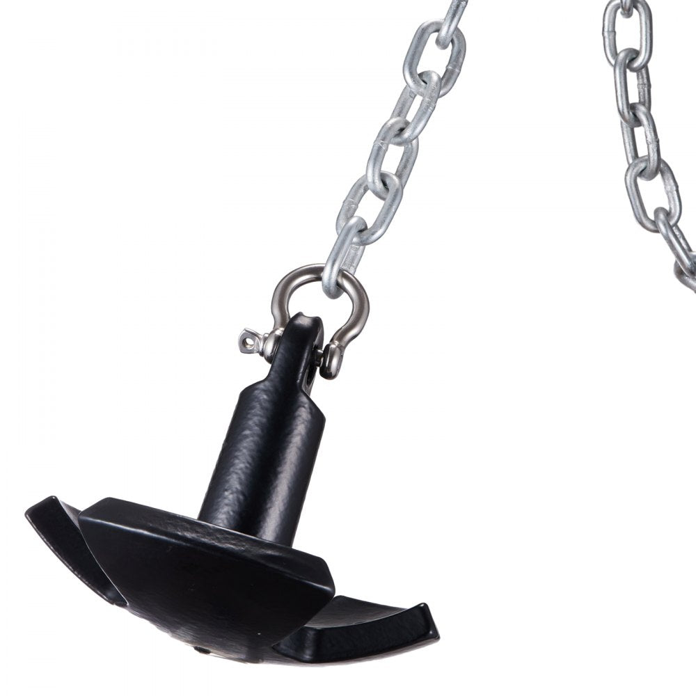 AN20-12LB - 12 lbs VEVOR River Anchor with 3-Claw Design for Stability