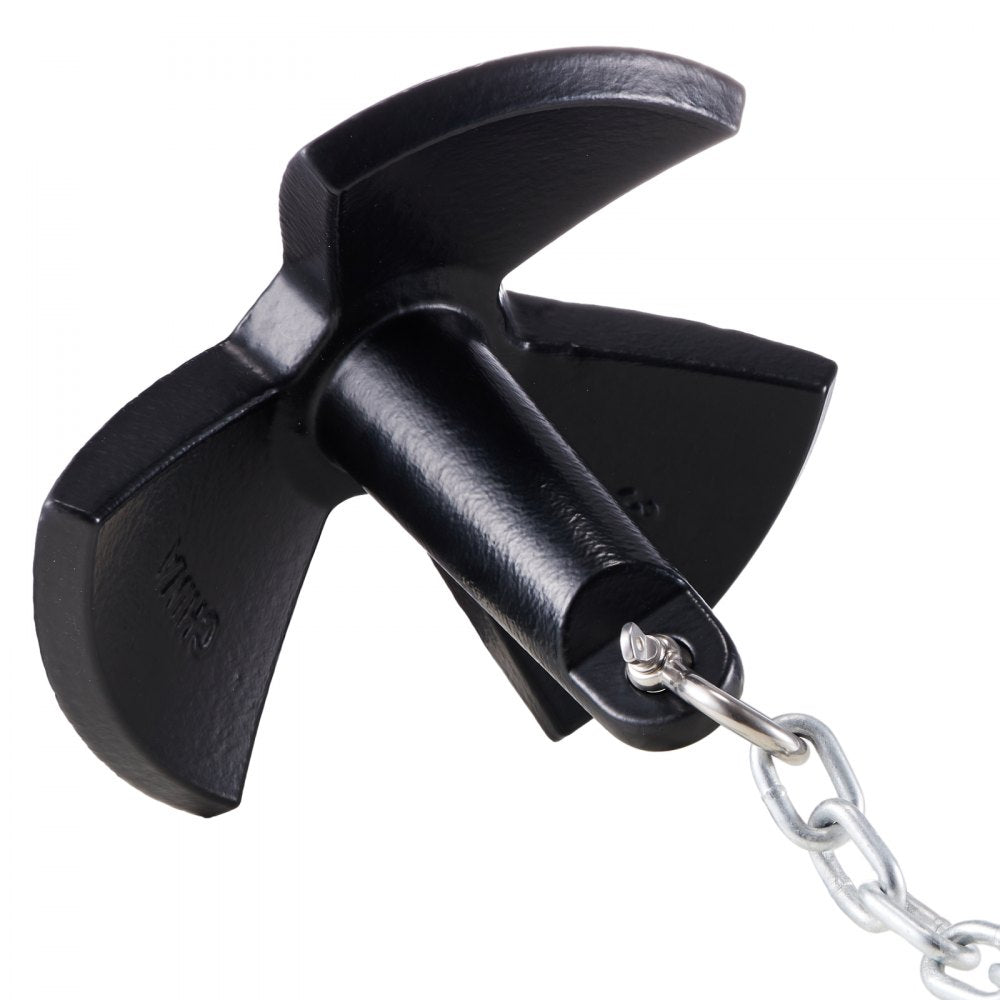 AN20-30LB - 30 LBS Vinyl-Coated River Anchor with 3-Claw Design