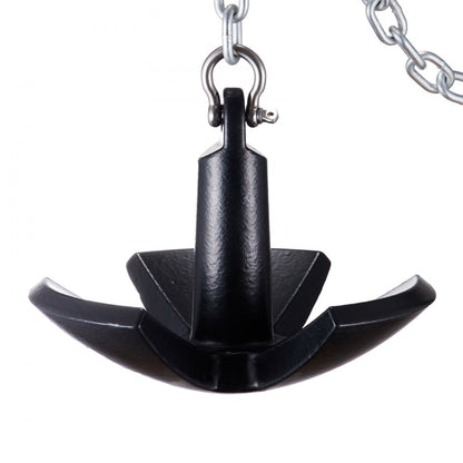 AN20-30LB - 30 LBS Vinyl-Coated River Anchor with 3-Claw Design