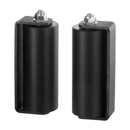 1702 - Durable Steel Sliding Door Kit with Nylon Rollers