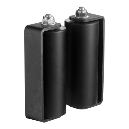 1702 - Durable Steel Sliding Door Kit with Nylon Rollers