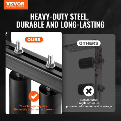 1705 - Durable Steel Sliding Door Kit with Nylon Rollers