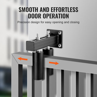1705 - Durable Steel Sliding Door Kit with Nylon Rollers