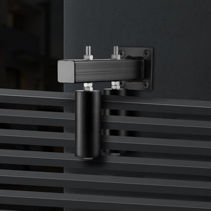 1705 - Durable Steel Sliding Door Kit with Nylon Rollers