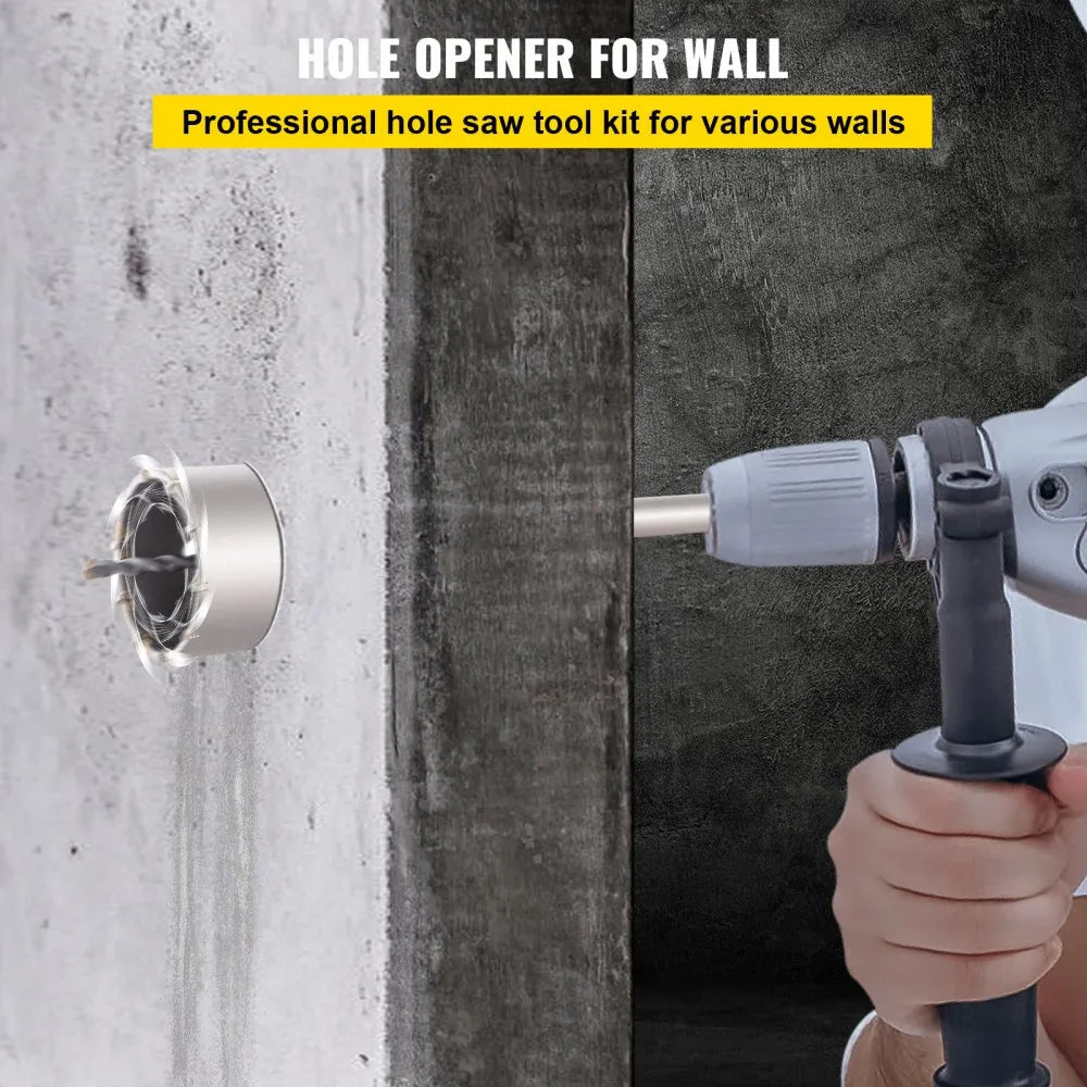QBKKQ-1 - 1-2/11" to 3-15/16" Masonry Hole Saw with 135° Drill Bit