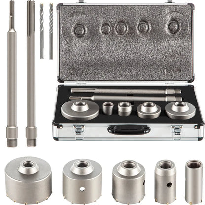 QBKKQ-1 - 1-2/11" to 3-15/16" Masonry Hole Saw with 135° Drill Bit