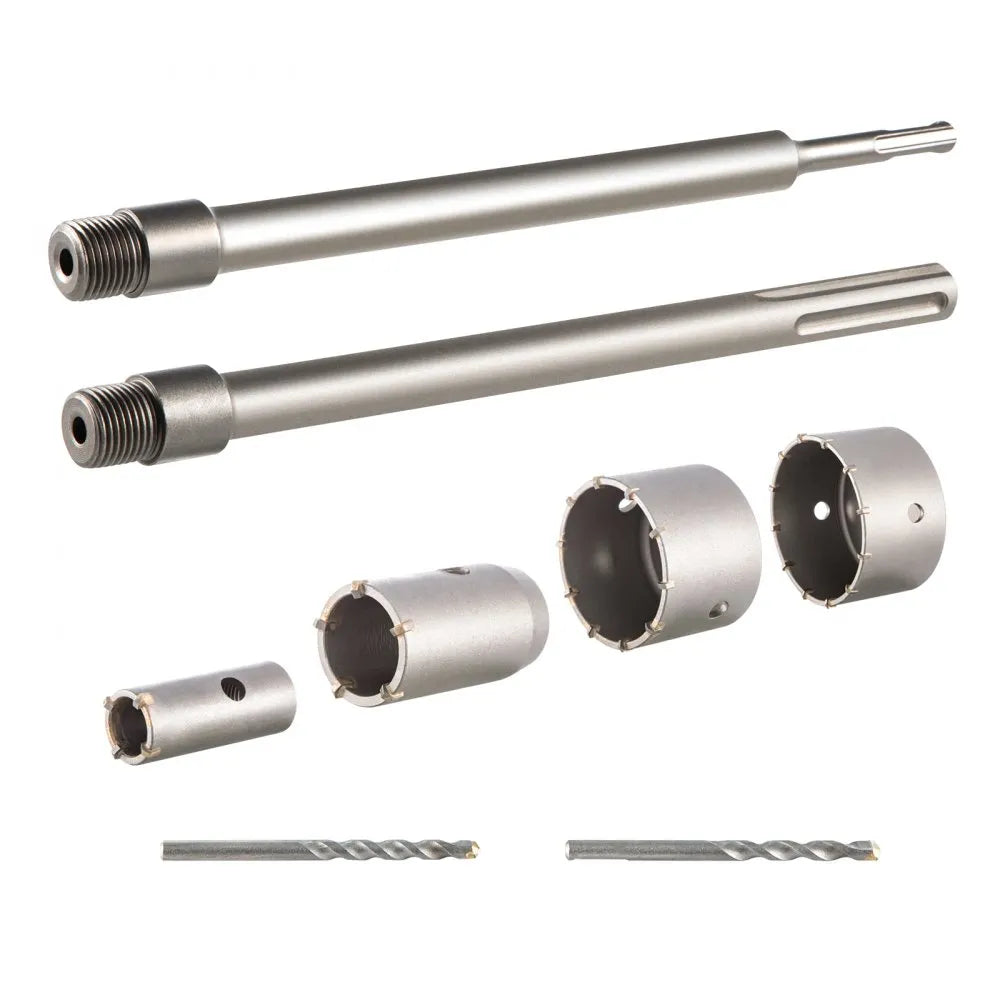 QBKKQ-1 - 1-2/11" to 3-15/16" Masonry Hole Saw with 135° Drill Bit