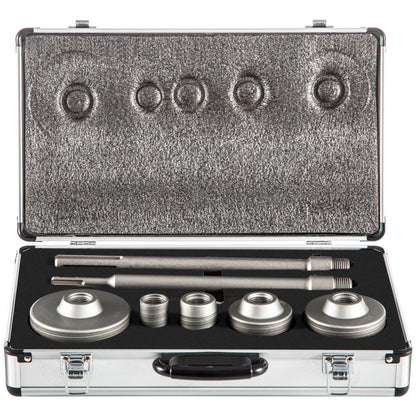 QBKKQ-2 - Durable Concrete Hole Saw Kit with 1-3/16” to 3-15/16” Bits