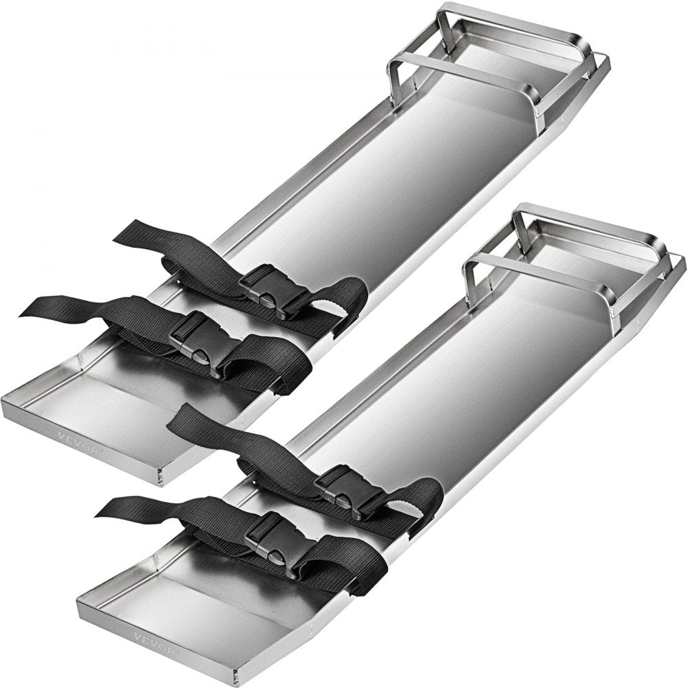 010407885482 - 30"x8" Stainless Steel Kneeboards for Concrete Protection