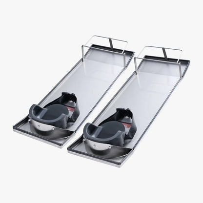 LXXGB-30*10 - 30'' x 10'' Waterproof Stainless Steel Knee Boards for Comfort