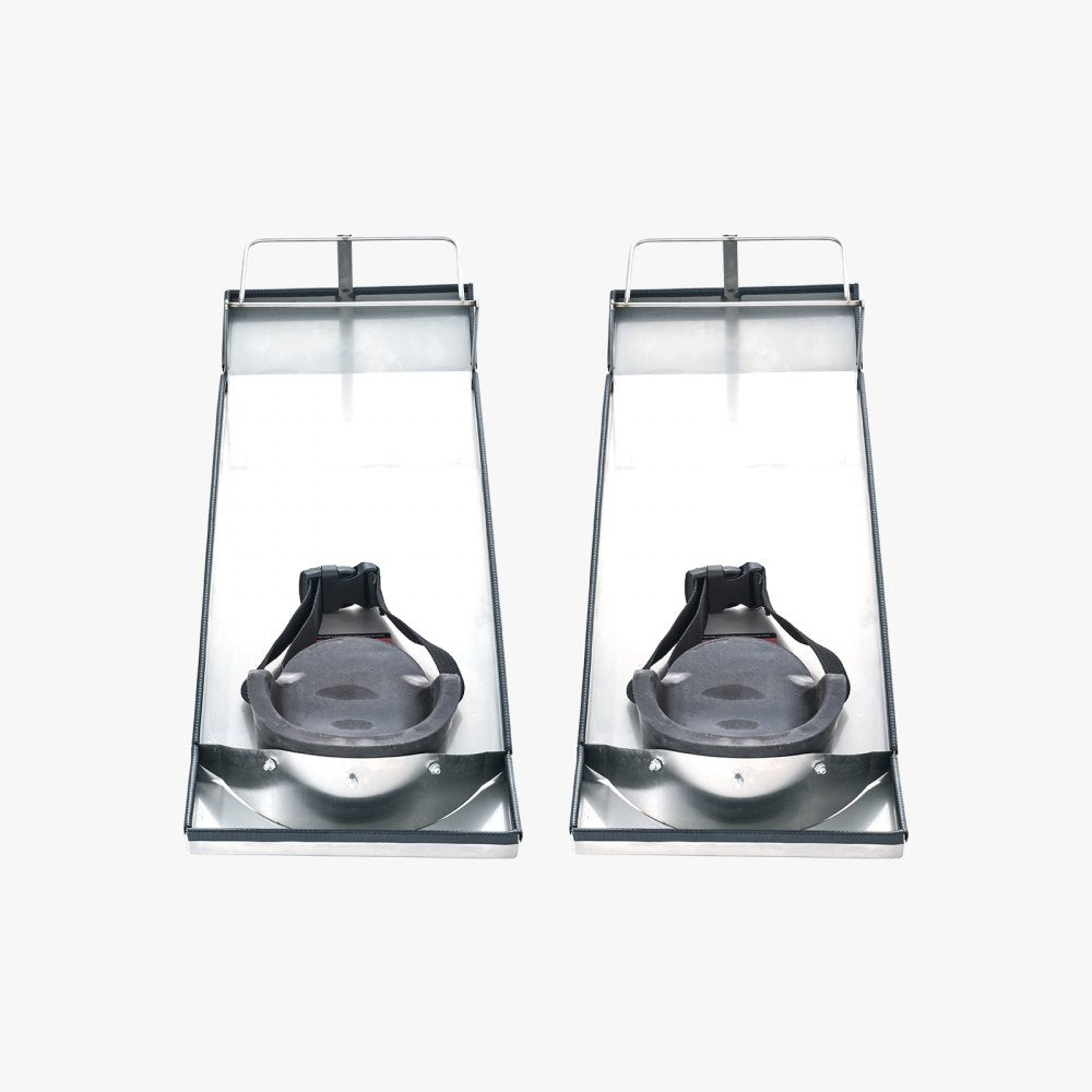 LXXGB-30*10 - 30'' x 10'' Waterproof Stainless Steel Knee Boards for Comfort