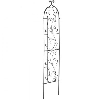 TFHPJ38152-1 - Durable 60" Metal Garden Trellis for Climbing Plants