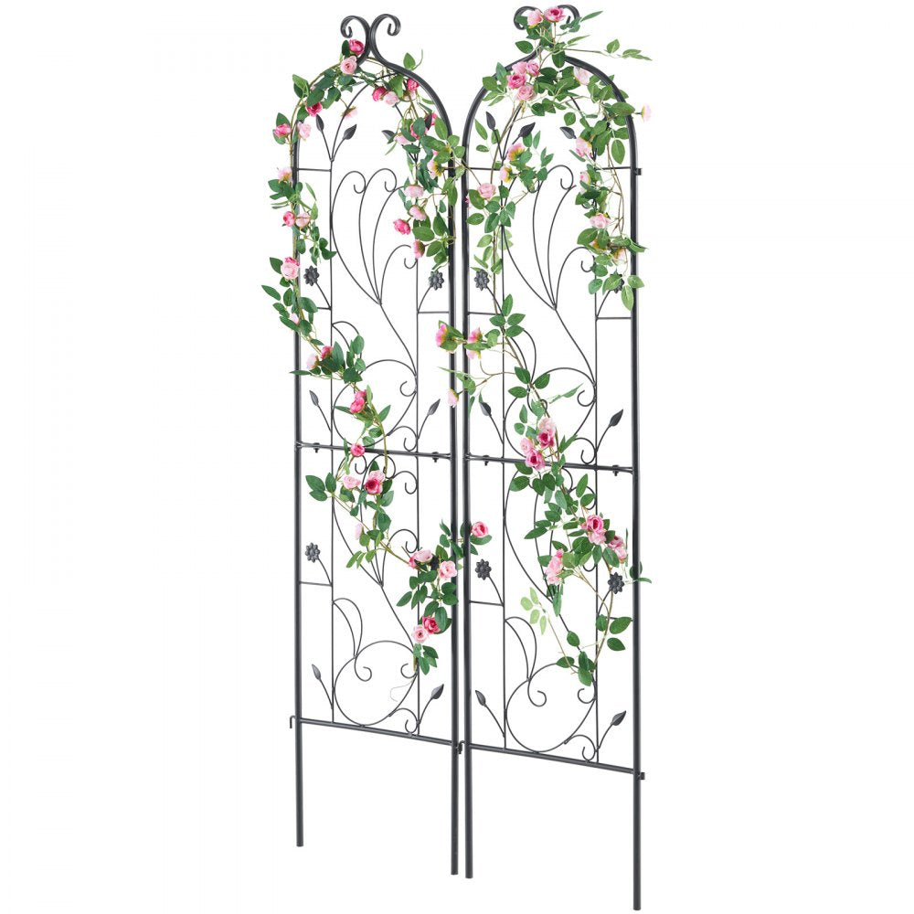 TFHPJ38152-2 - Durable 60x15in Metal Trellis for Climbing Plants & Garden Art