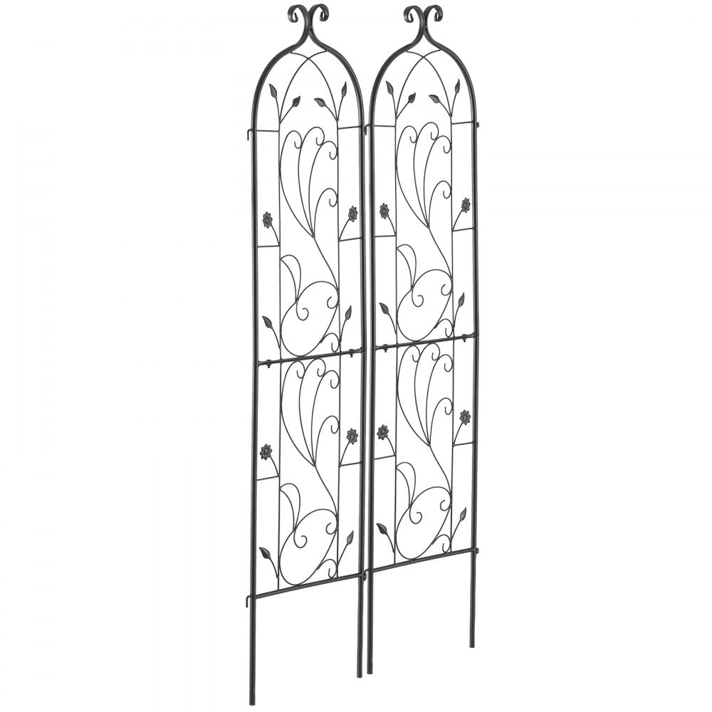 TFHPJ38152-2 - Durable 60x15in Metal Trellis for Climbing Plants & Garden Art