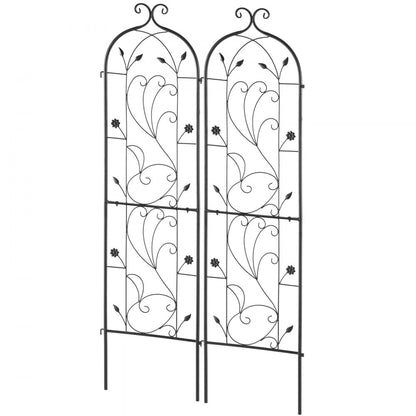 TFHPJ38152-2 - Durable 60x15in Metal Trellis for Climbing Plants & Garden Art