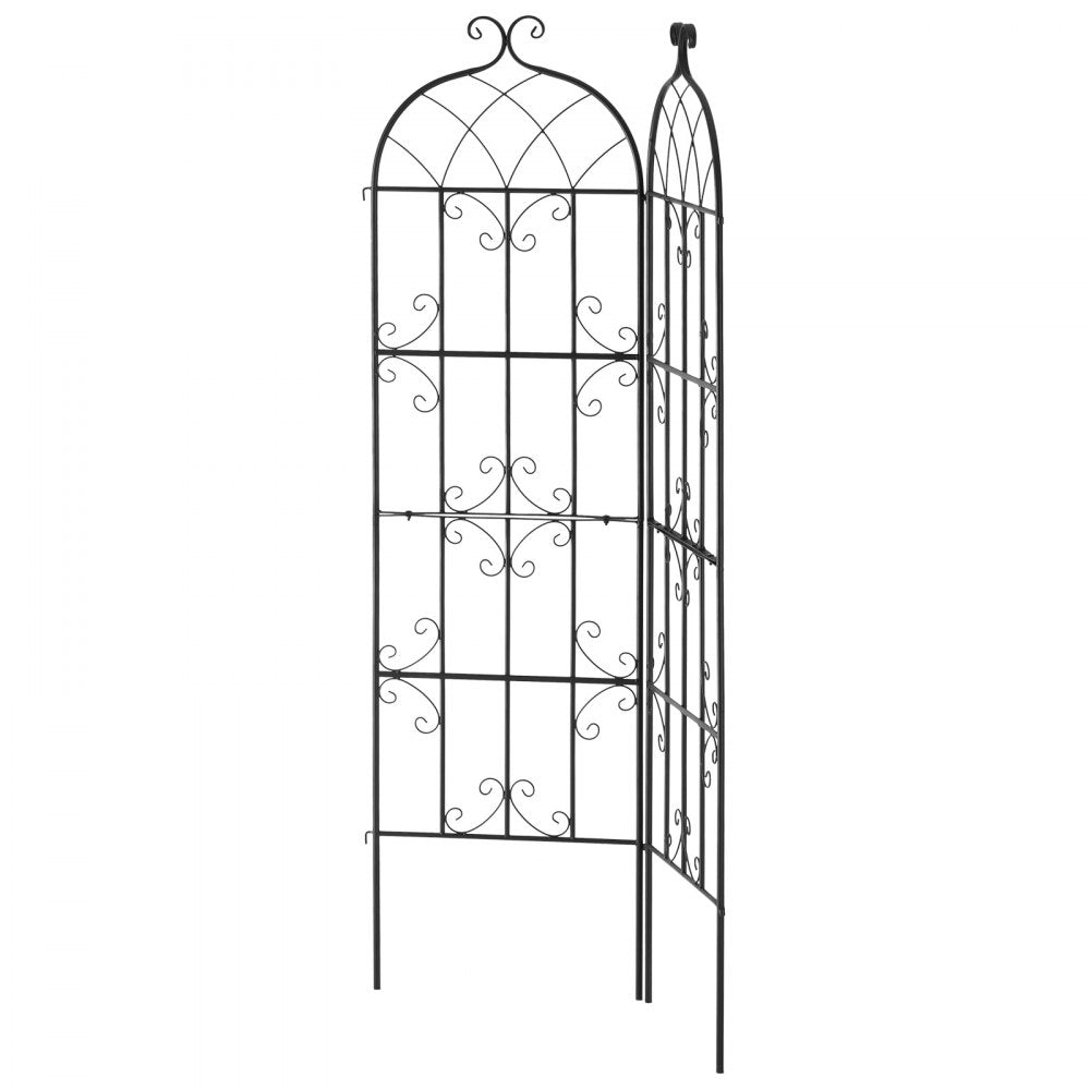 TFHPJ51180-2 - 71" Metal Trellis for Robust Climbing Plant Support