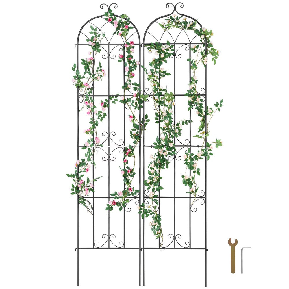 TFHPJ51220-2 - 87 x 20 in. Durable Metal Trellis for Climbing Plants