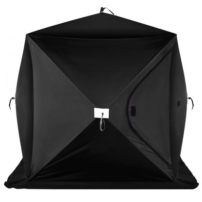 010325563728 - 2-3 Person Portable Ice Fishing Tent, 23.7 sq ft, 300D Fabric