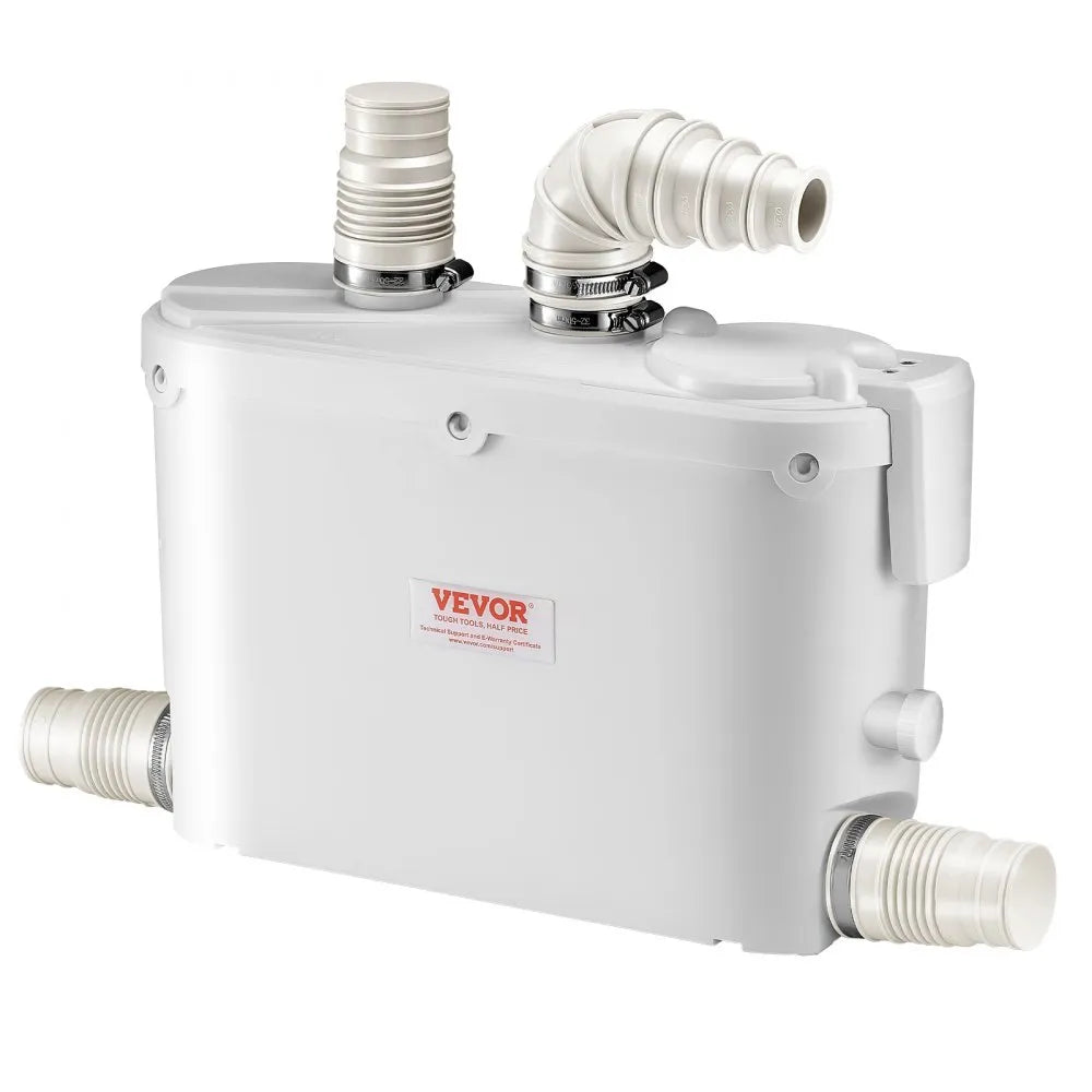 FLO500-DE Pro - Efficient 500W Macerator Pump, 29GPM, 26ft Lift
