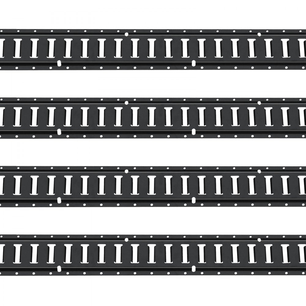 JC23-ETR-5FT4PCS - 5ft Heavy-Duty E-Track Tie Down Kit, 2000 lbs Capacity