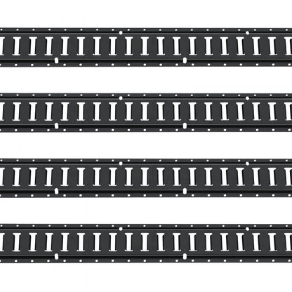 JC23-ETR-5FT18PCS - Heavy-Duty 5FT E-Track Tie-Down Kit with 2000 lbs Capacity