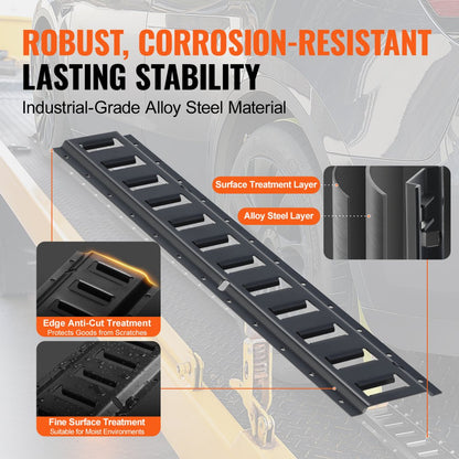 JC23-ETR-2FT4PCS - Heavy-Duty Steel E-Track Rail Kit with 2000 lbs Capacity