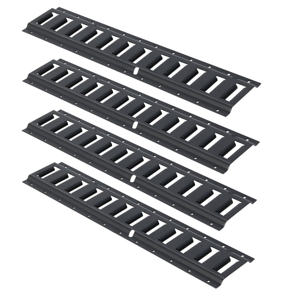 JC23-ETR-2FT4PCS - Heavy-Duty Steel E-Track Rail Kit with 2000 lbs Capacity
